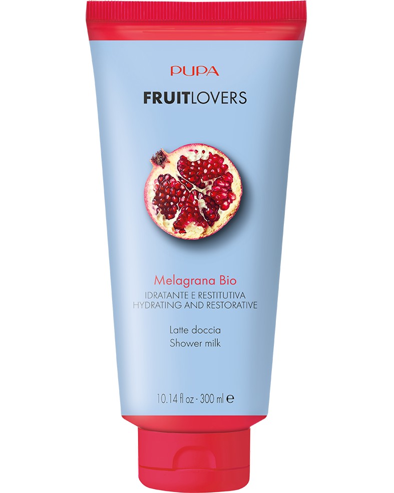 PUPA Milano Fruit Lovers Pomegranate Bio Shower Milk -          Fruit Lovers -   