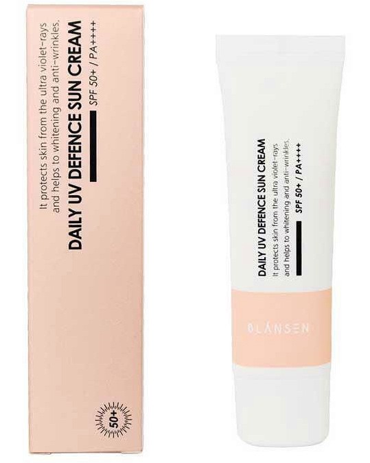 Chamos Blansen Daily UV Defence Sun Cream SPF50+ -              Blansen - 