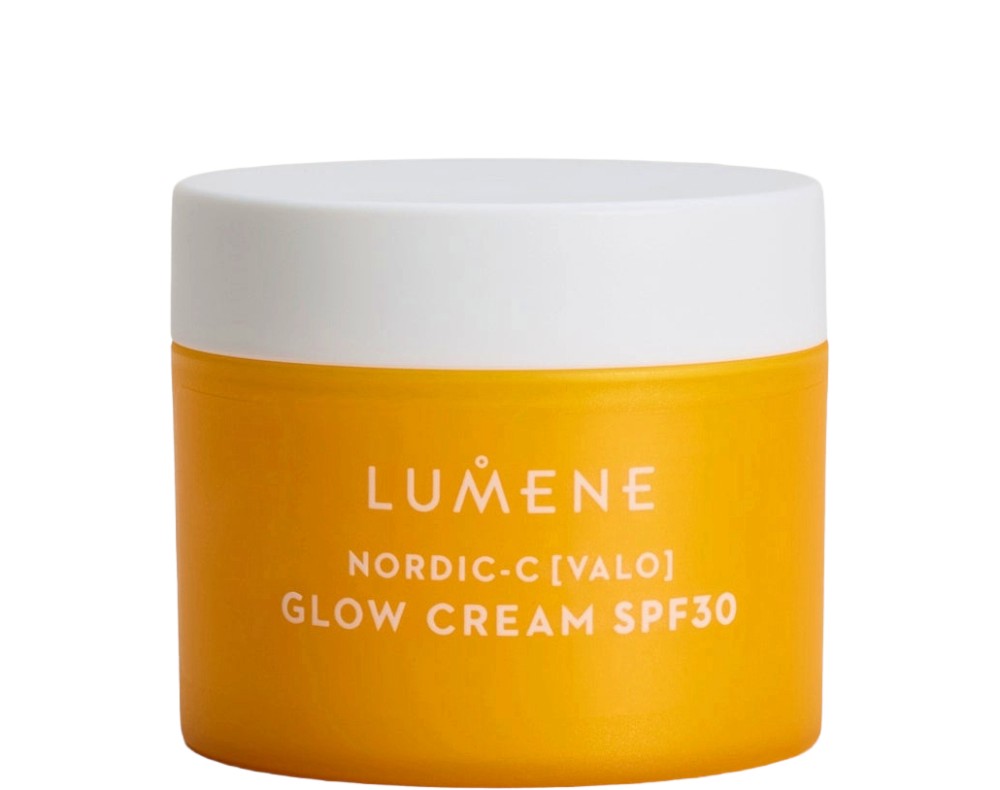 Lumene Valo Nordic-C Glow Cream SPF 30 Lumene Valo Nordic-C Glow Cream SPF 30 - Озаряващ дневен крем за лице от серията Valo - крем