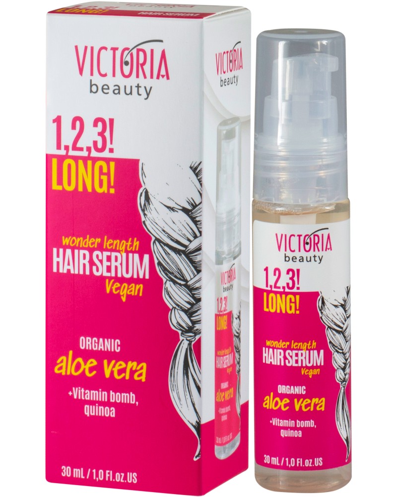 Victoria Beauty 1,2,3! LONG! Hair Serum -         1,2,3! LONG! - 