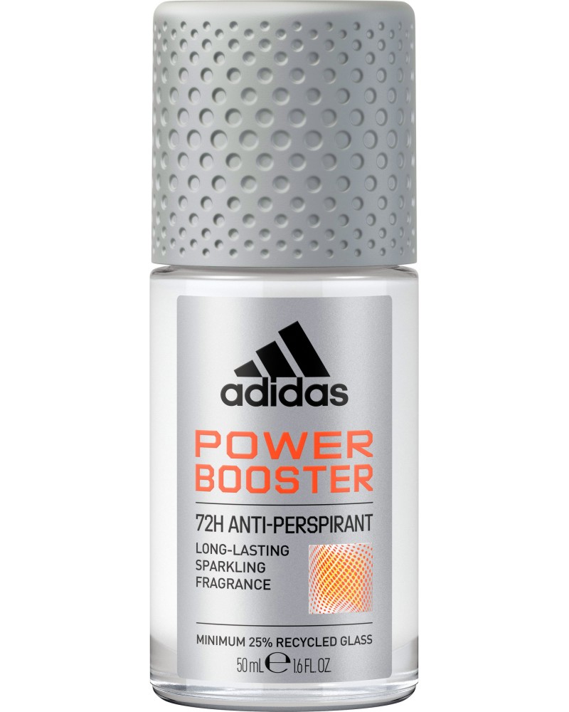 Adidas Men Power Booster Anti-Perspirant Roll-On -       Power Booster - 
