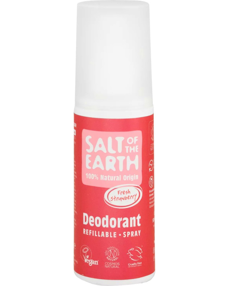 Salt Of The Earth Fresh Strawberry Natural Deodorant -        - 