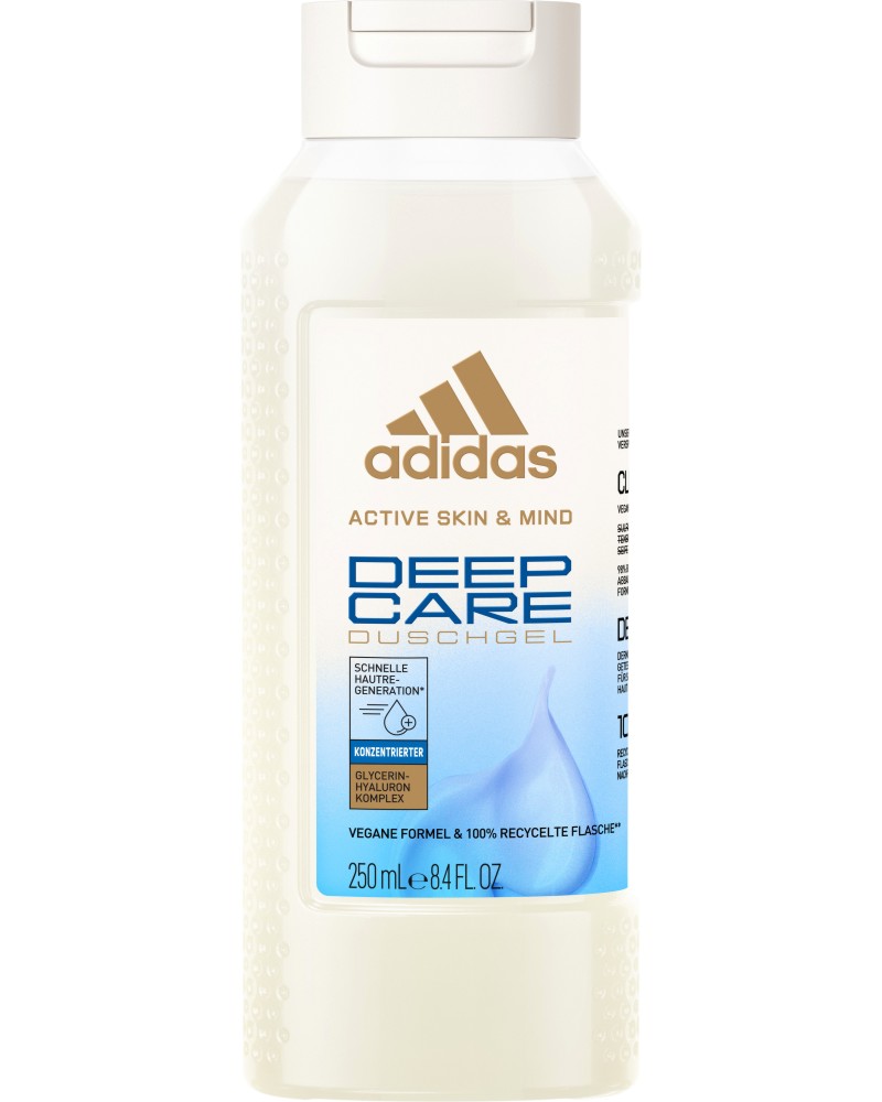 Adidas Women Deep Care Shower Gel -    -  