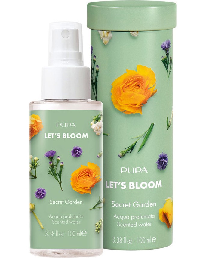 PUPA Milano Let's Bloom Secret Garden Scented Water -      -       Let's Bloom - 