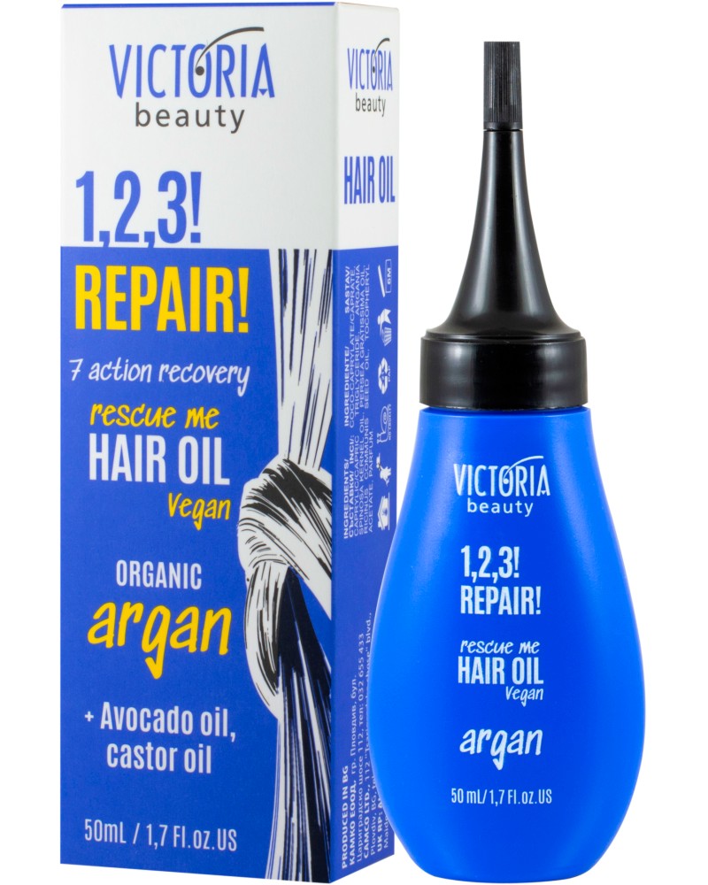 Victoria Beauty 1,2,3! REPAIR! Hair Oil -       1,2,3! Repair! - 