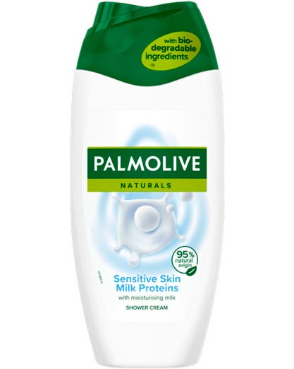 Palmolive Naturals Milk Proteins Shower Cream Palmolive Naturals Milk Proteins Shower Cream - Душ крем с млечни протеини от серията Naturals - продукт