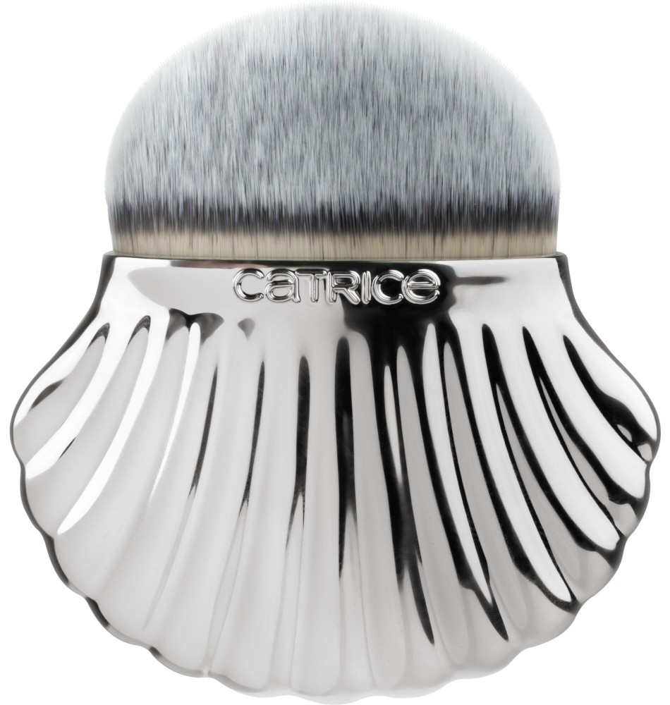 Catrice Seashell Stories Seashell Face & Body Brush Catrice Seashell Stories Seashell Face & Body Brush - Четка за лице и тяло от серията Seashell Stories - четка