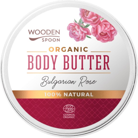 Wooden Spoon Bulgarian Rose Organic Body Butter - ��� ����� �� ���� � ������ �� ���� - �����