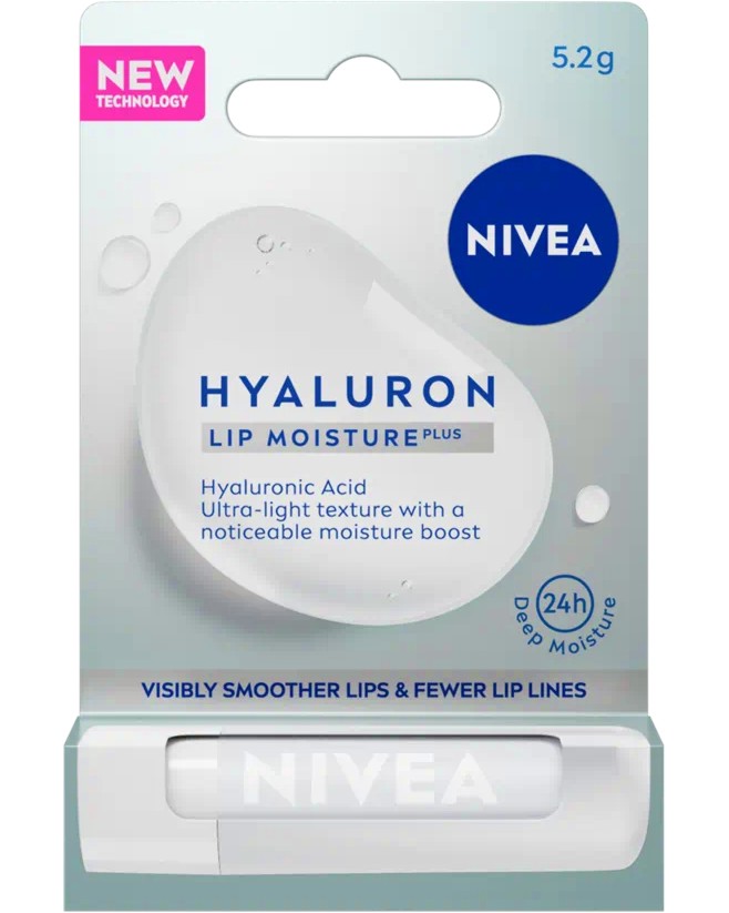 Nivea Hyaluron Moisture Plus Lip Balm -     - 