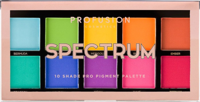 Profusion Cosmetics 10 Shade Mini -   10     - 