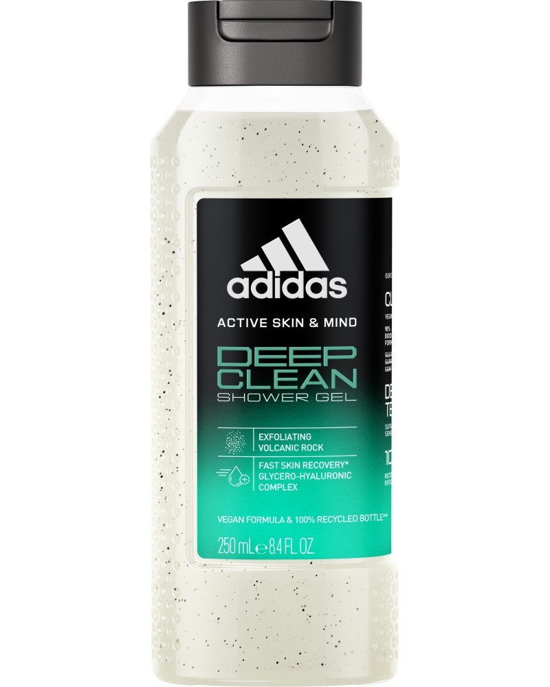 Adidas Men Deep Clean Shower Gel -        -  