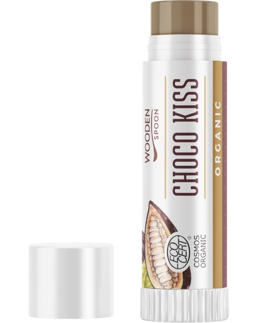 Wooden Spoon Choco Kiss Lip Balm - ��� ������ �� ����� � ������ �� ����� � ����� - ������