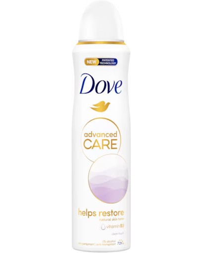 Dove Advanced Care Clean Touch Anti-Perspirant -    - 