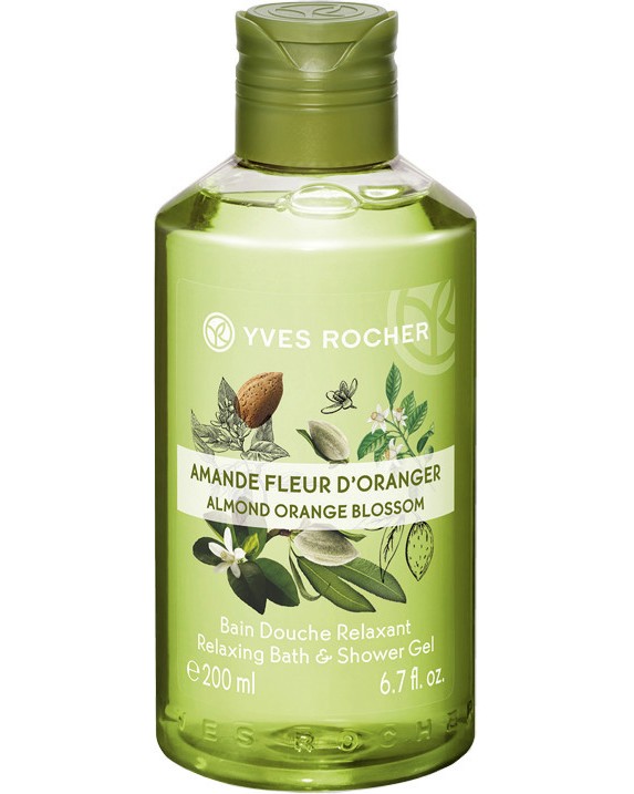 Душ гел с аромат на бадем Yves Rocher - store.bg