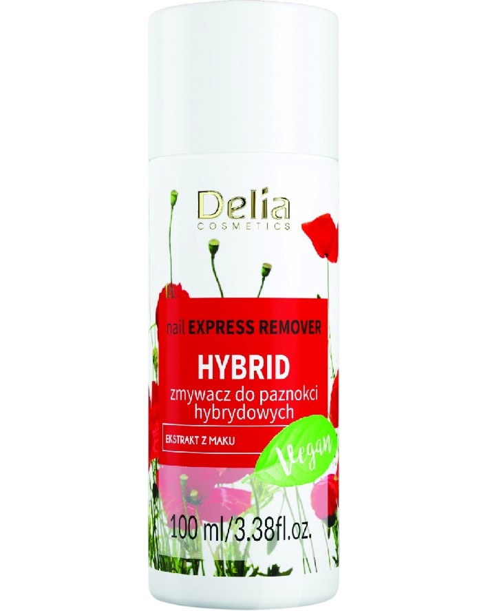 Delia Hybrid Nail Polish Remover -       - 