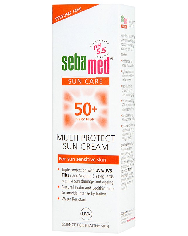 Sebamed Sun Care Multi Protect Sun Cream SPF 50+ -        Sun Care - 