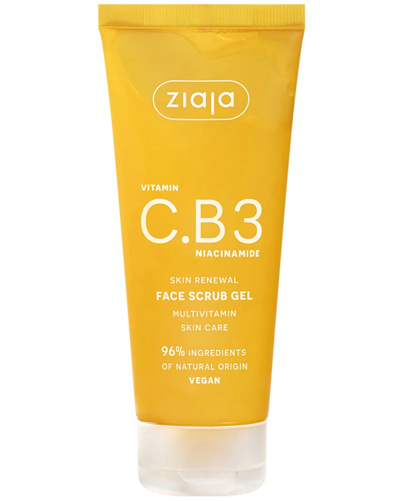 Ziaja Vitamin C.B3 Niacinamide Face Scrub Gel -       Vitamin C.B3 Niacinamide - 