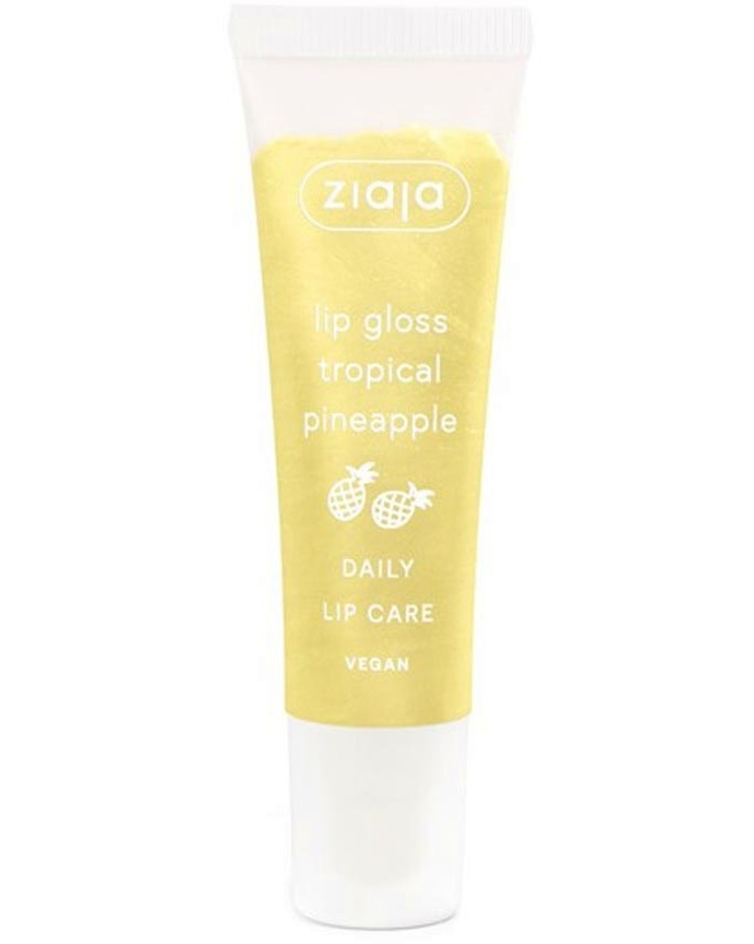 Ziaja Tropical Pineapple Lip Gloss -        - 