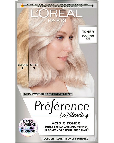 L'Oreal Paris Preference Platinum Ice Toner -     - 