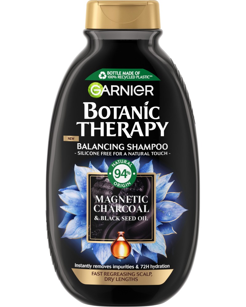Garnier Botanic Therapy Magnetic Charcoal Shampoo -        - 