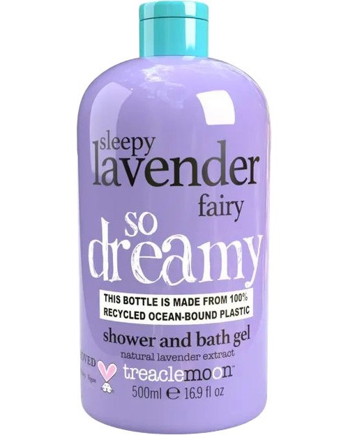 Treaclemoon Sleepy Lavender Fairy Shower & Bath Gel Treaclemoon Sleepy Lavender Fairy Shower & Bath Gel - Душ гел и пяна за вана 2 в 1 с аромат на лавандула - продукт