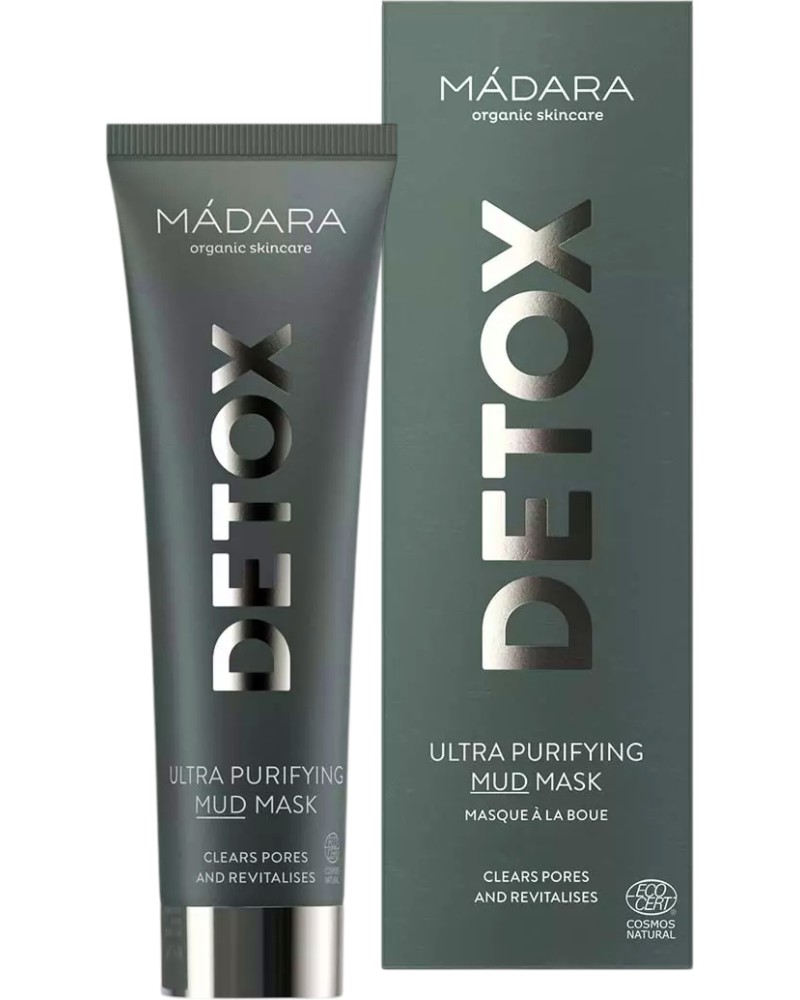 Madara Detox Ultra Purifying Mud Mask - ��������� ������� ���������� ����� �� ���� � ��� - �����