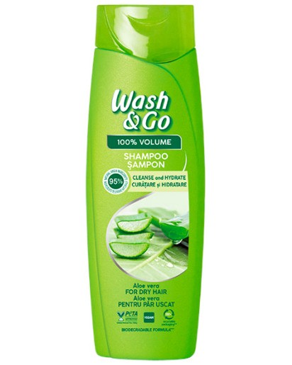 Wash & Go Cleanse & Hydrate Shampoo -          - 