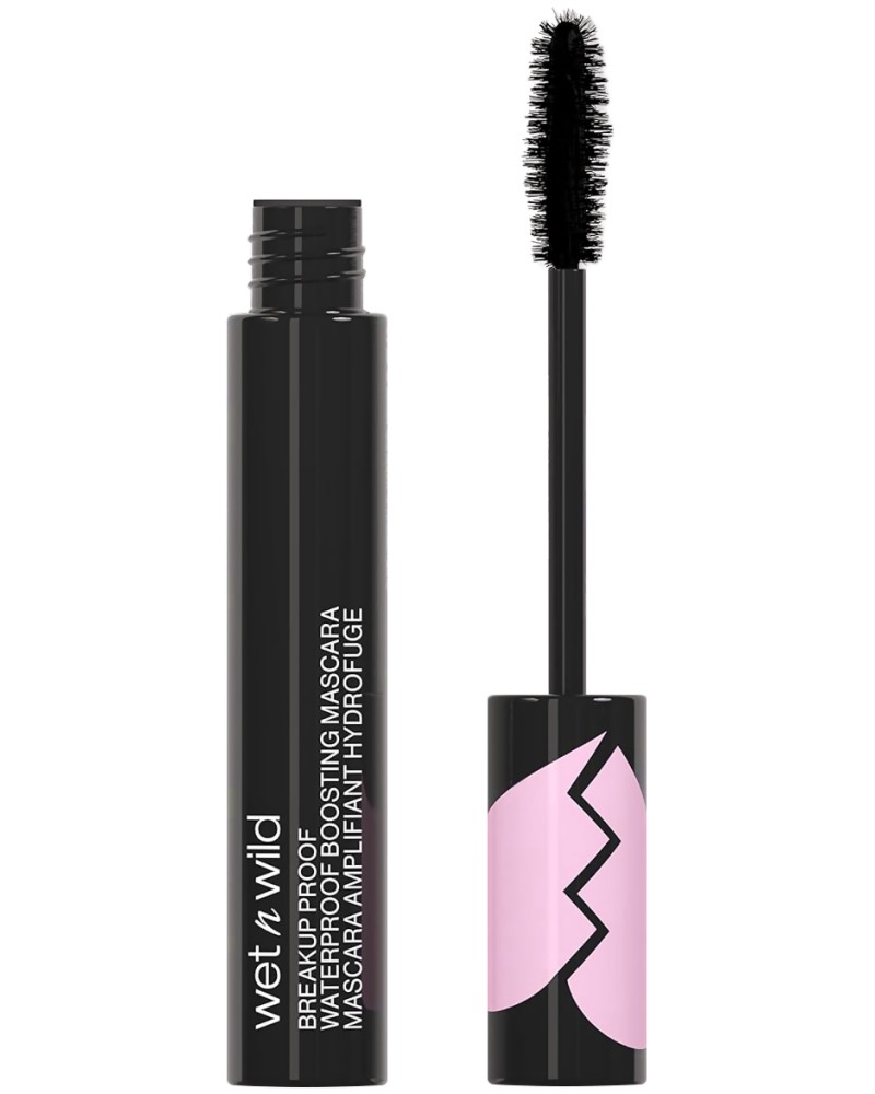 Wet'n'Wild Breakup Proof Waterproof Boosting Mascara Wet'n'Wild Breakup Proof Waterproof Boosting Mascara - Водоустойчива спирала за обемни и дълги мигли - спирала