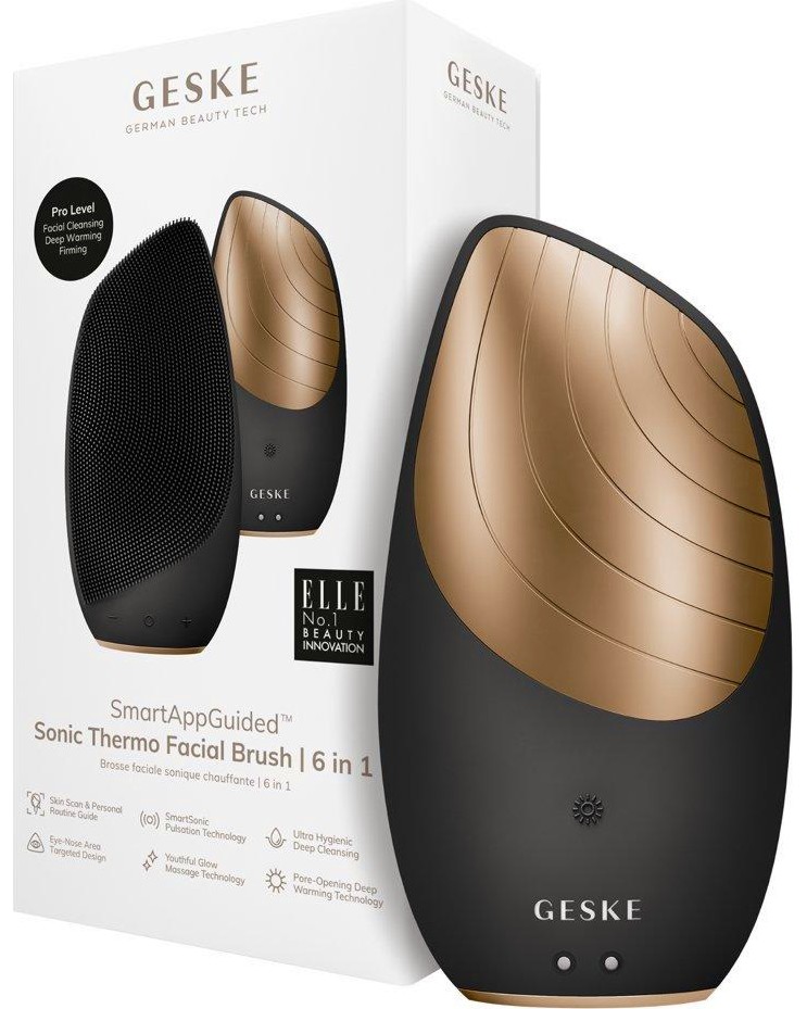 GESKE Sonic Thermo Facial Brush 6 in 1 -         6  1 - 