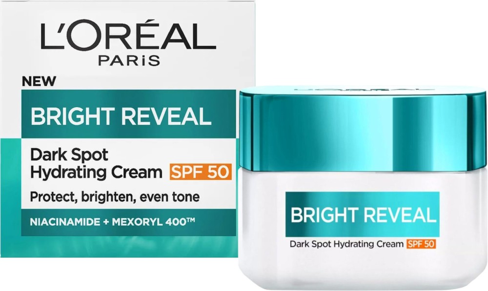 L'Oreal Bright Reveal Dark Spot Hydrating Cream SPF 50 -        Bright Reveal - 