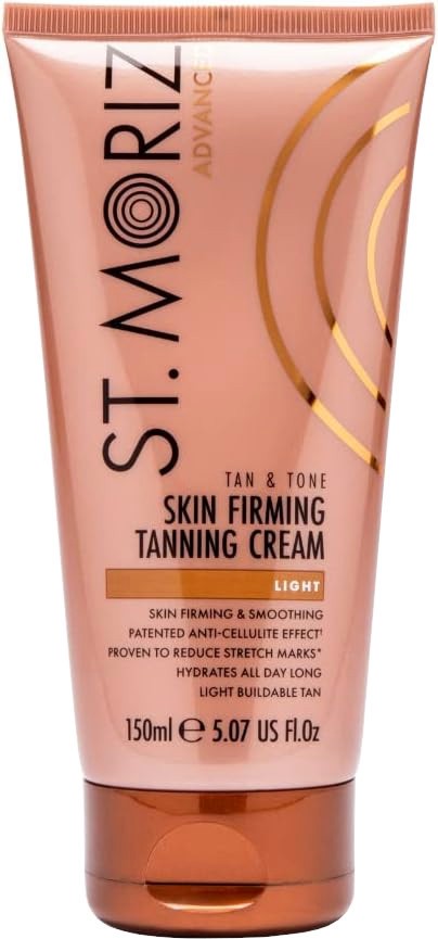 St. Moriz Advanced Skin Firming Tanning Cream St. Moriz Advanced Skin Firming Tanning Cream - Стягащ крем за тяло с бронзиращ ефект от серията Advanced - крем