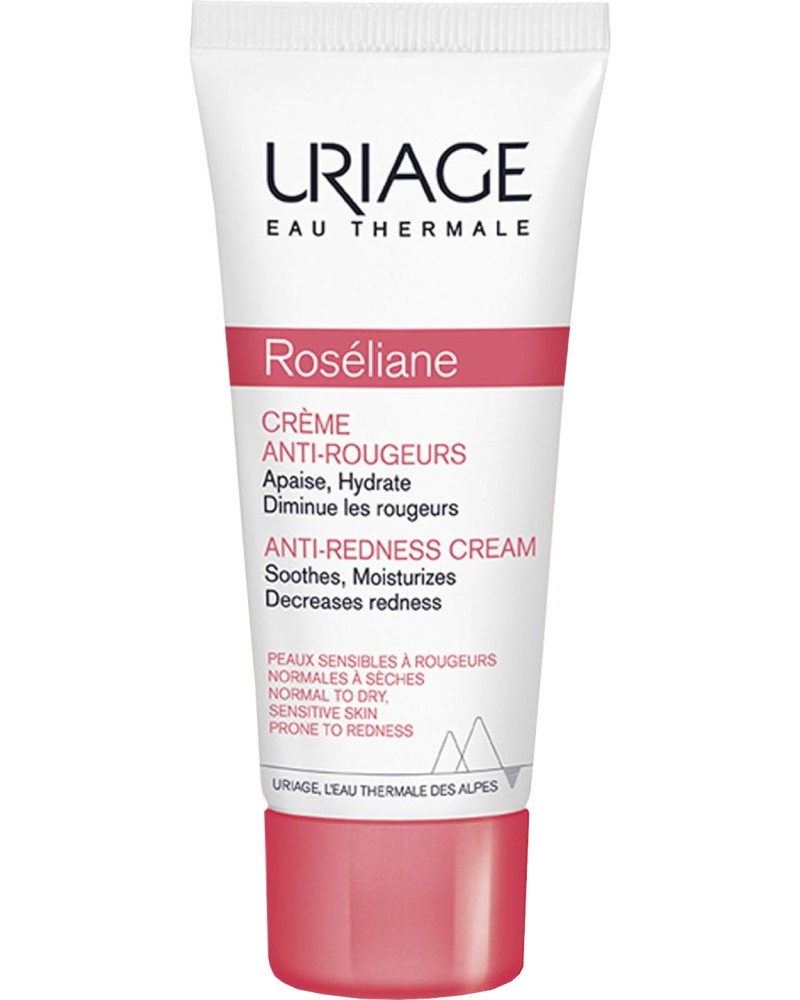 Uriage Roseliane Anti-Redness Cream Uriage Roseliane Anti-Redness Cream - Успокояващ крем за лице против зачервявания - крем