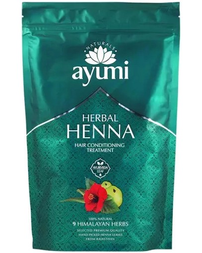 Ayumi Naturals Herbal Henna Hair Conditioning Treatment -     - 