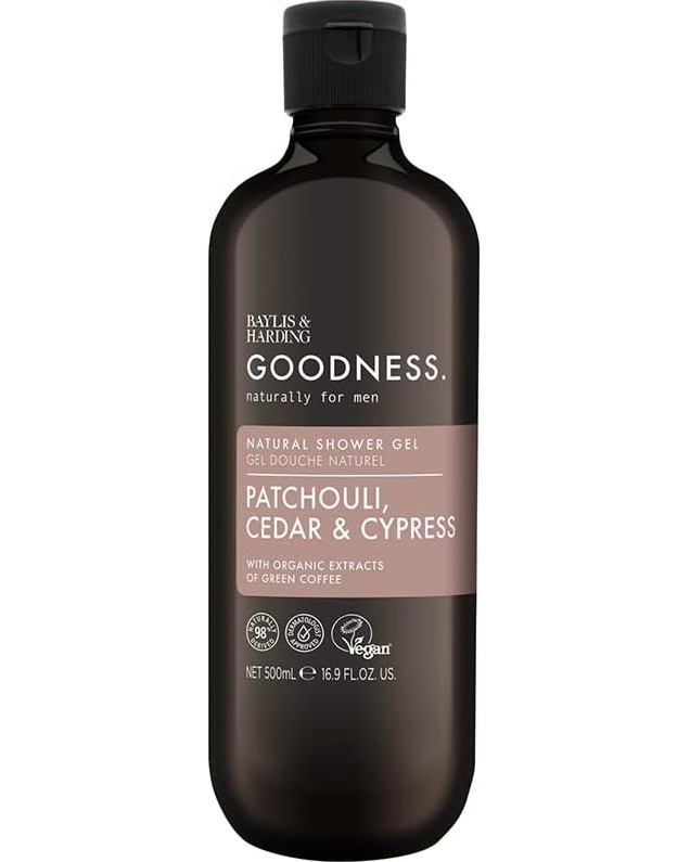 Baylis & Harding Goodness Men's Natural Body Wash -        ,    -  