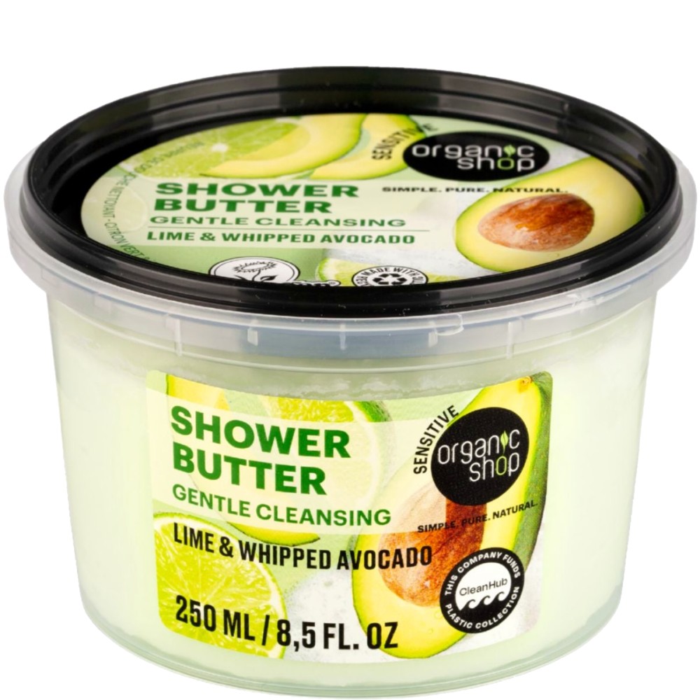 Organic Shop Gentle Cleansing Shower Butter -           -  