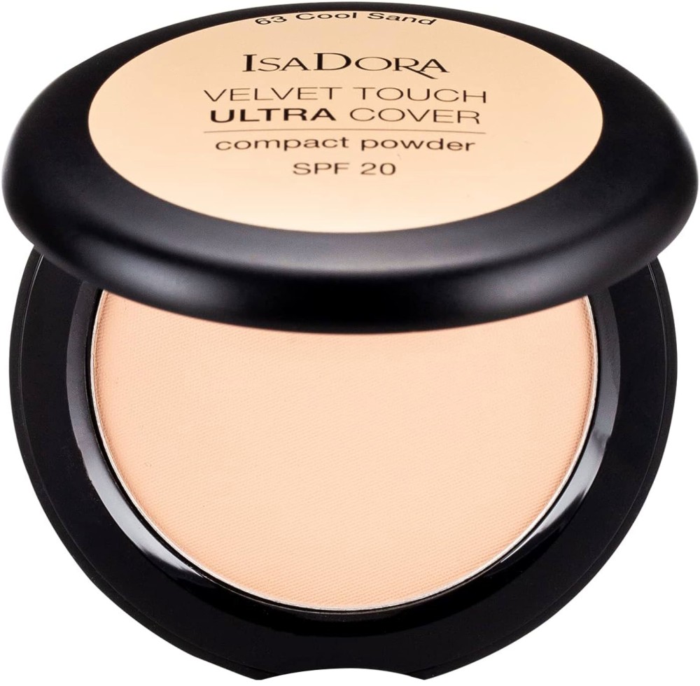 IsaDora Velvet Touch Ultra Cover Compact Powder SPF 20 -     - 