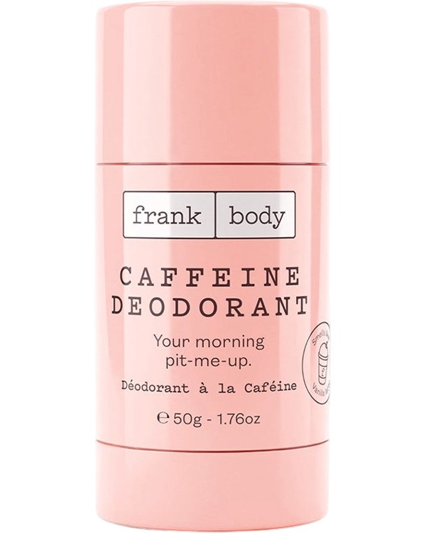 Frank Body Caffeine Deodorant Frank Body Caffeine Deodorant - Део стик с кофеин без алуминиеви соли - дезодорант