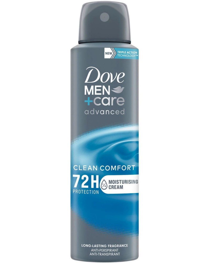Dove Men+Care Advanced Clean Comfort Anti-Perspirant -        Clean Comfort - 