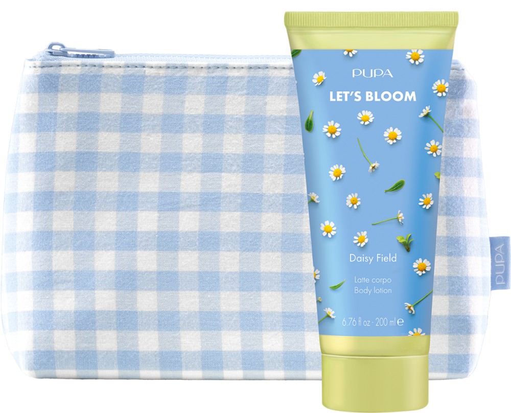 PUPA Milano Let's Bloom Daisy Field Body Milk - �������� ����� �� ���� � ������� �� ������� Let's Bloom - ����� �� ����