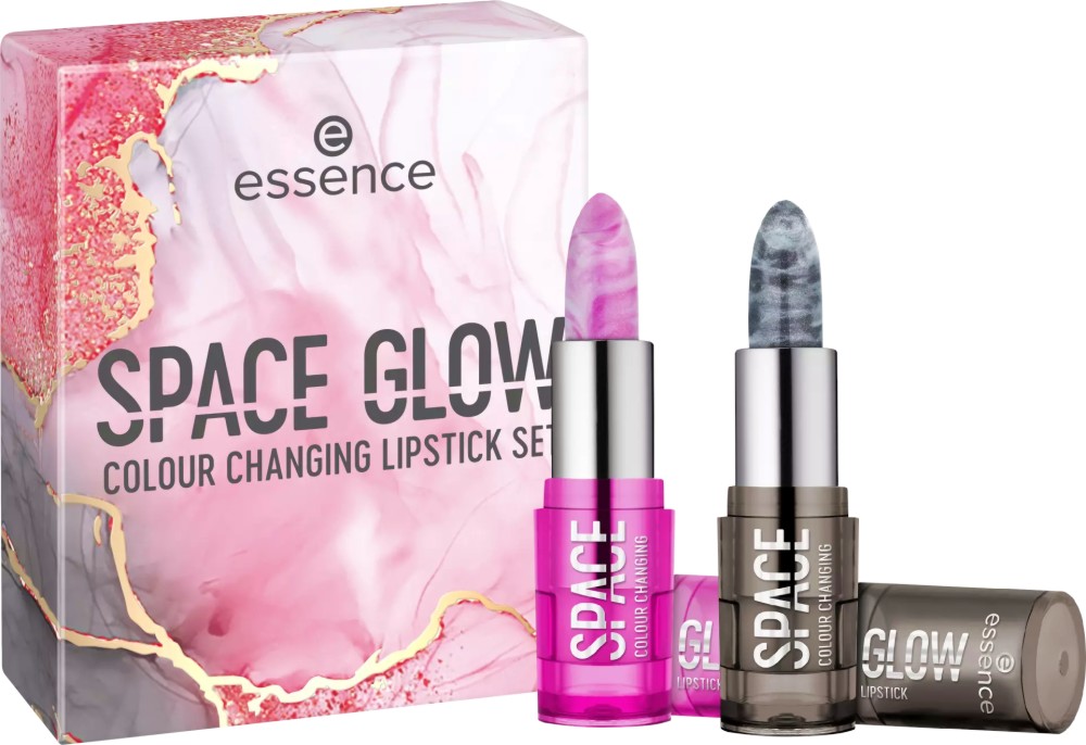 Essence Space Glow Colour Changing Lipstick Set -  2       - 