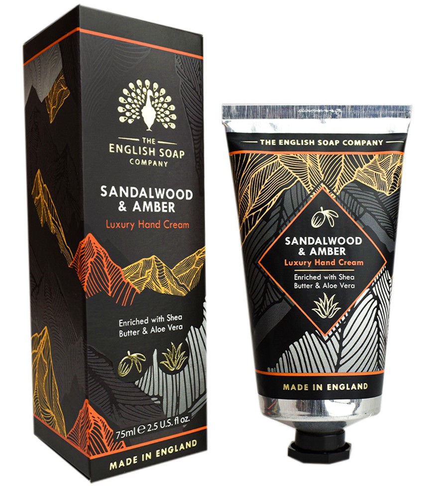 English Soap Company Sandalwood & Amber Hand Cream -            - 