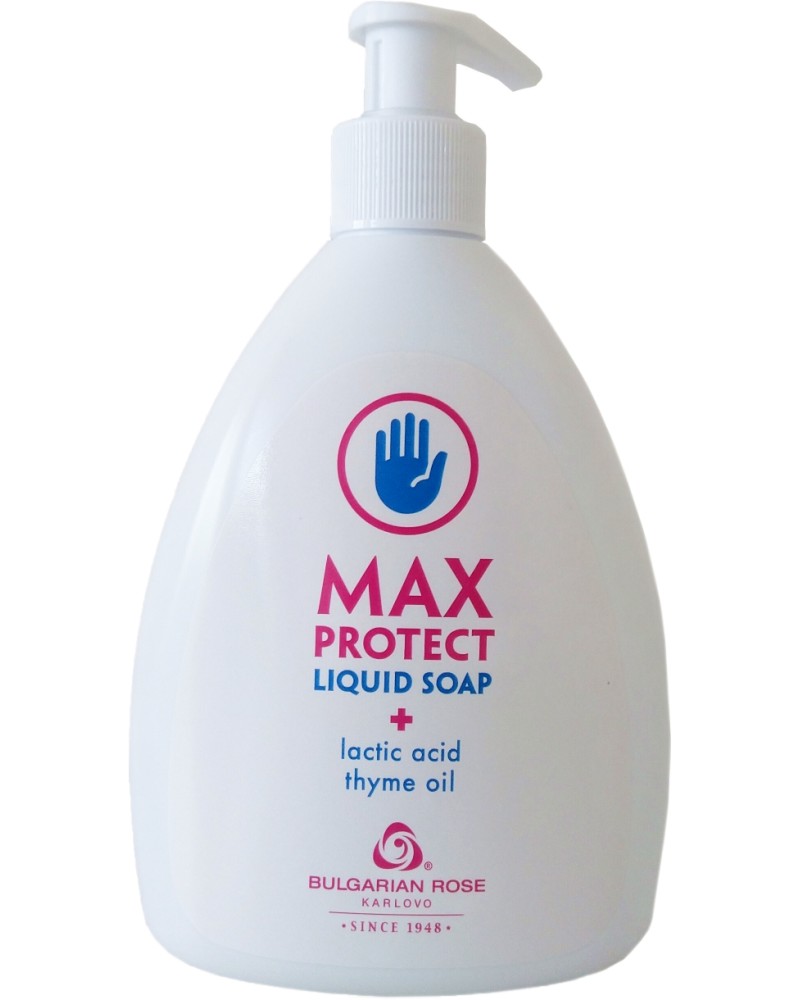 Bulgarian Rose Max Protect Liquid Soap -            - 