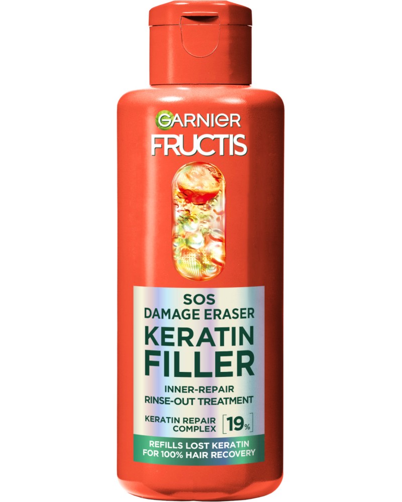 Garnier Fructis SOS Keratin Filler -        Fructis SOS Damage Eraser - 