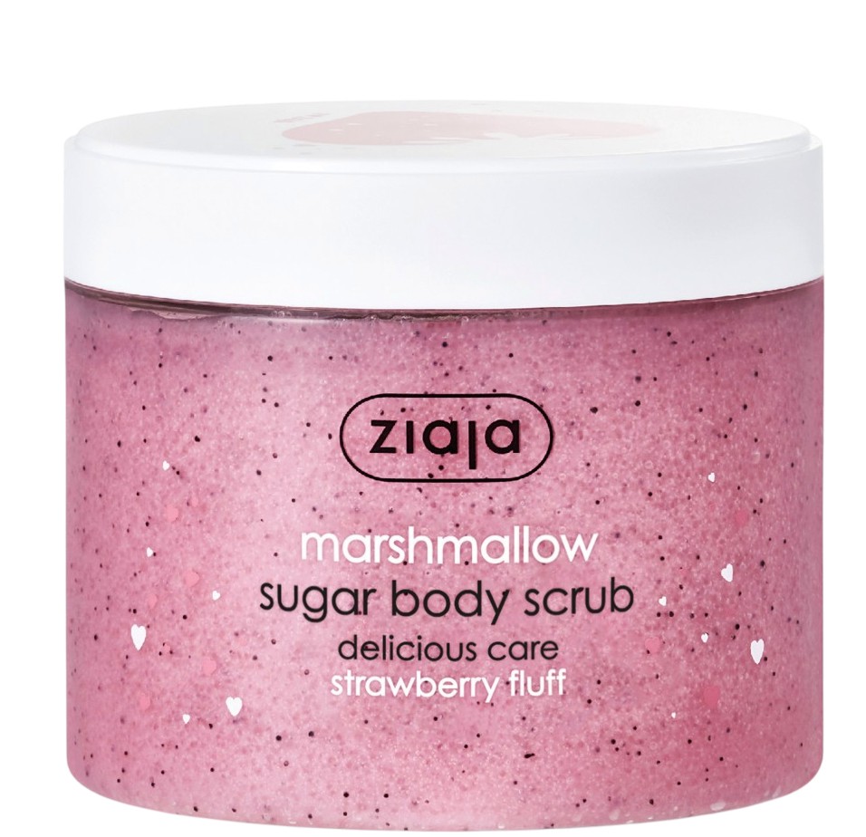 Ziaja Delicious Care Marshmallow Sugar Body Scrub -           Delicious Care - 