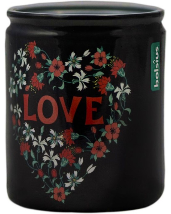 �������� ���� Bolsius Love - 258 g, � �������� ������ - �������