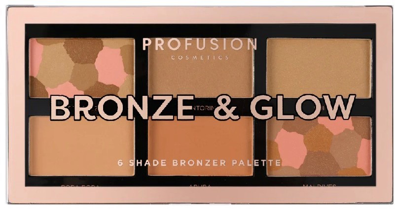 Profusion Cosmetics Bronze & Glow Bronzer Pallette -     - 