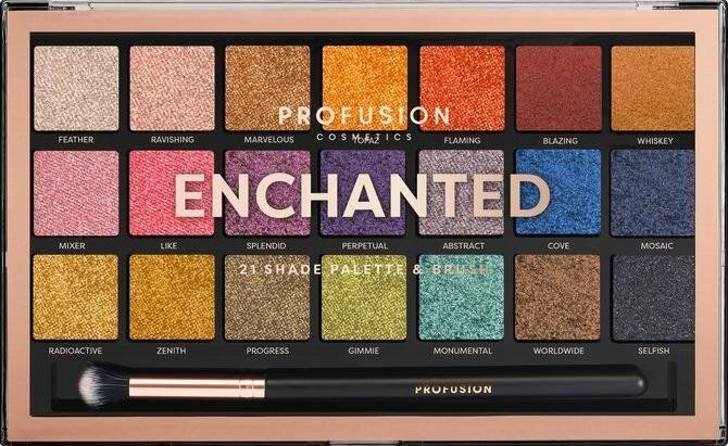 Profusion Cosmetics Enchanted Palette -   21     - 