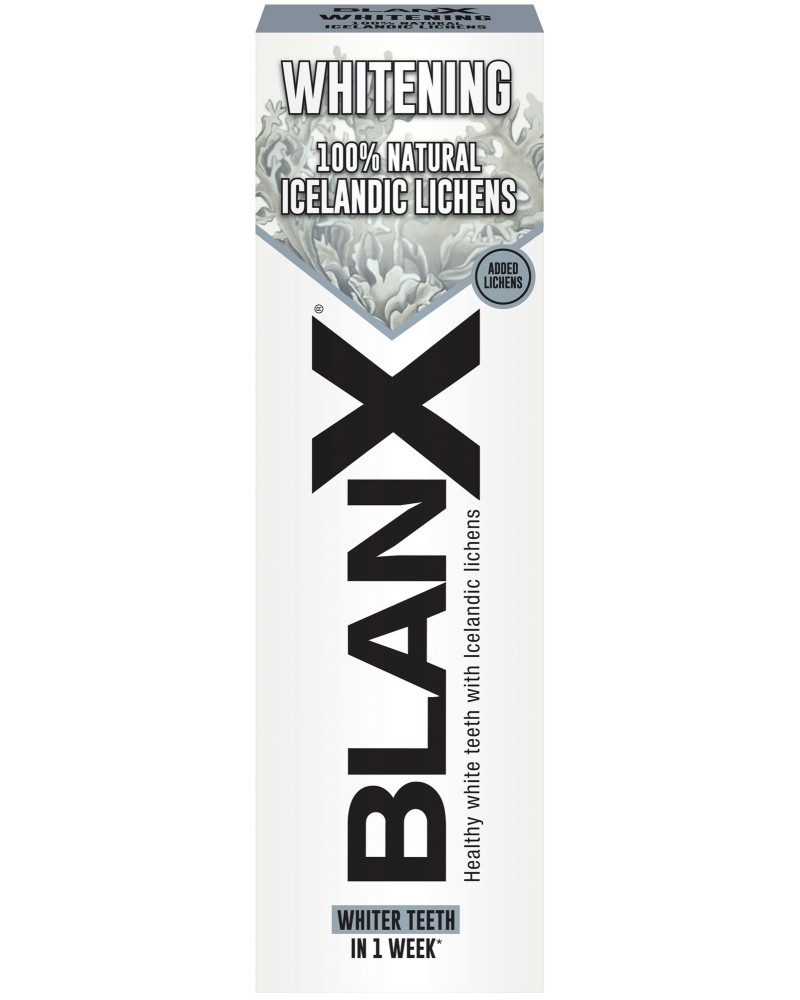BlanX Whitening Toothpaste -       -   