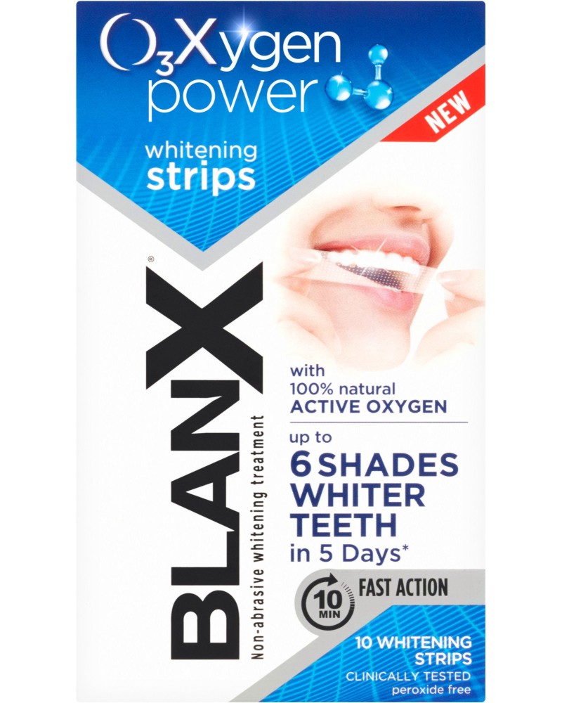 BlanX O3Xygen Power Whitening Strips -         - 