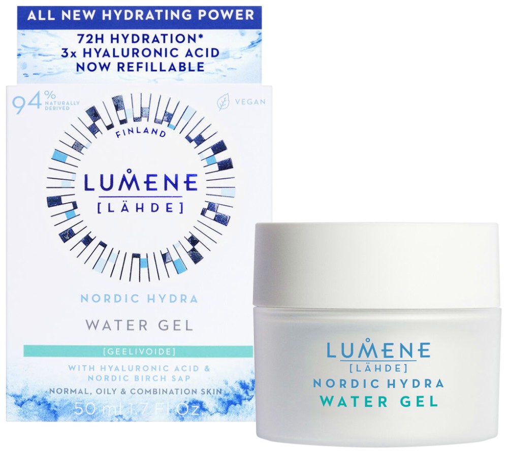 Lumene Lahde 72H Water Gel -        Lahde - 